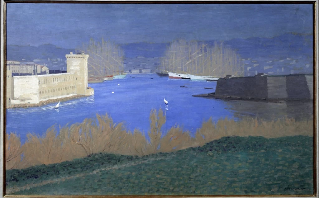 Félix Vallotton - 275, Vista del porto di Marsiglia